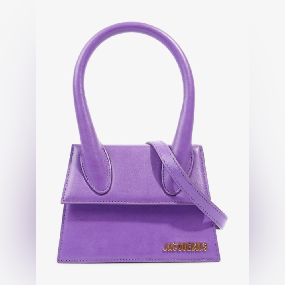 Jacquemus Le Chiquito Moyen Bag in Purple
